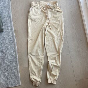 Lululemon Butter Yellow Jogger Pants